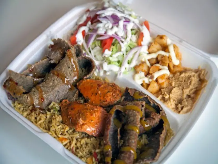 Best Middle Eastern Platters at ZamZam Wraps in Regina, SK