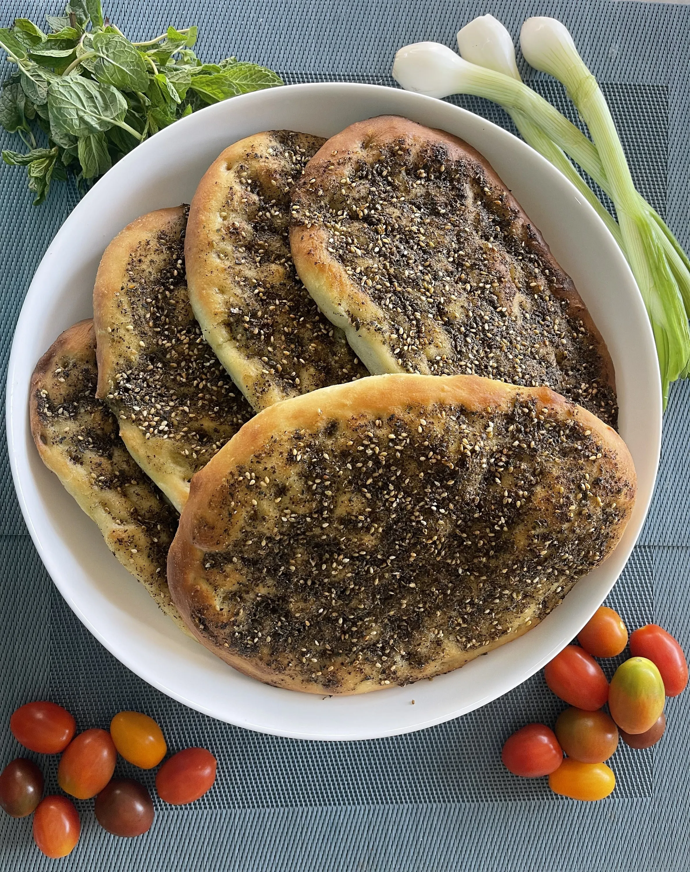 Best Zaatar Pie at ZamZam Wraps in Regina, SK